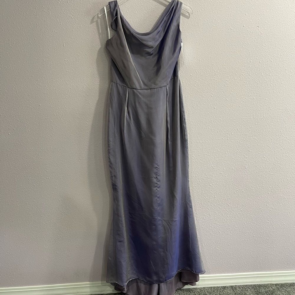 Siri Gowns Violet Silk Chiffon Concerto Gown Style 9305 Sz 12